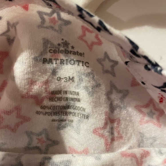 0-3 Months Infant Girls Carter Bodysuit Yellow & White Polka Dot Bow & Romper - Picture 8 of 8